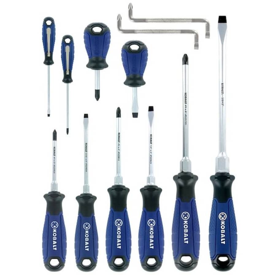 Kobalt 12-Piece Plastic Handle Magnetic Multi-Bit Screwdriver Set for $20 Kobalt 12-Piece Plastic Handle Magnetic Multi-Bit Screwdriver Set for $20