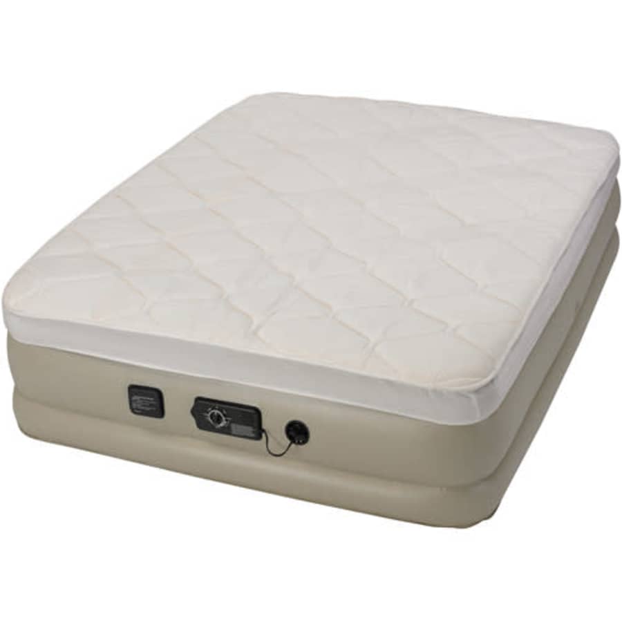 Serta 19" Raised Queen Pillow-Top Air Mattress w/ Pump for $119 Serta 19" Raised Queen Pillow-Top Air Mattress w/ Pump for $119