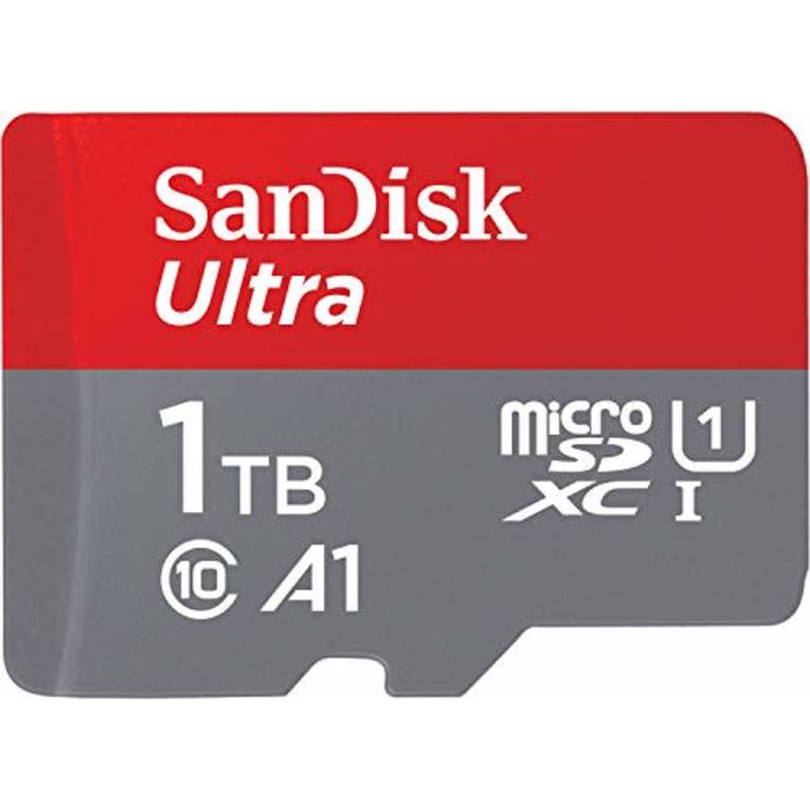 SanDisk 1TB Ultra MicroSDXC UHS-I Memory Card with Adapter for $93
