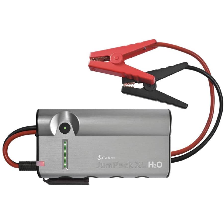 Cobra JumPackXL H2O Portable Car Jump Starter and Power Bank for $120