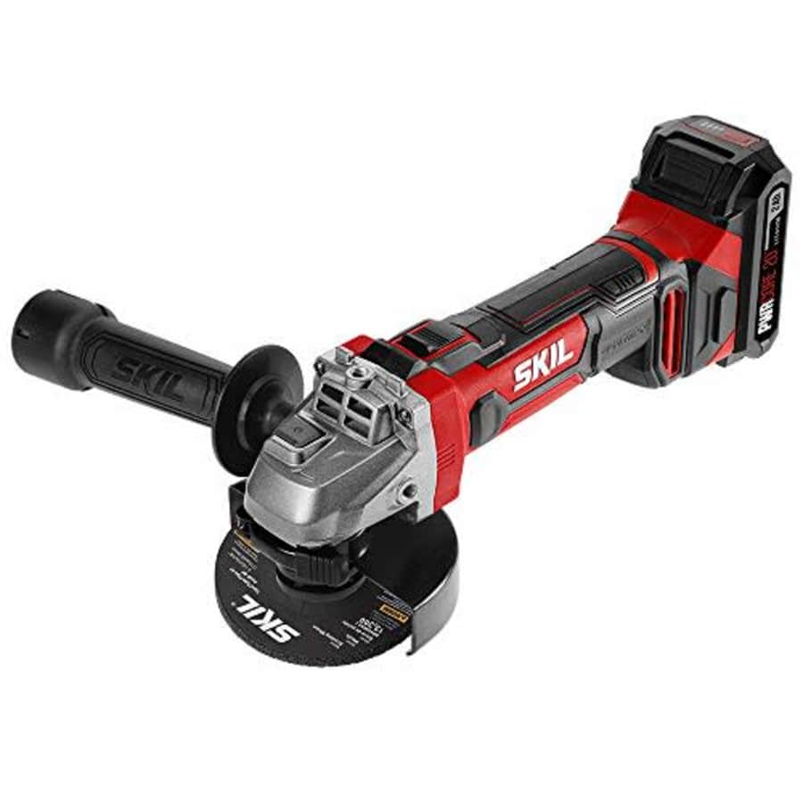 SKIL 20V 4-1/2 Inch Angle Grinder, Includes 2.0Ah PWRCore 20 Lithium Battery and Charger - AG2902-10 for $161 SKIL 20V 4-1/2 Inch Angle Grinder, Includes 2.0Ah PWRCore 20 Lithium Battery and Charger - AG2902-10 for $161