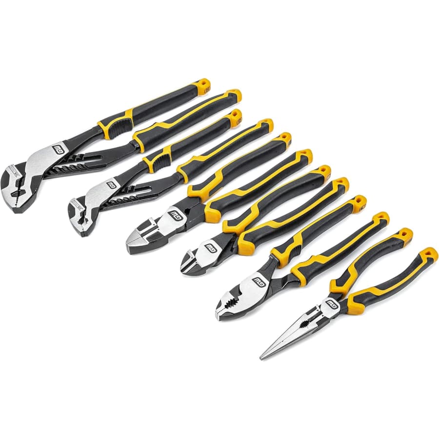 GearWrench 6-Piece Pitbull Dual Material Mixed Plier Set: $65