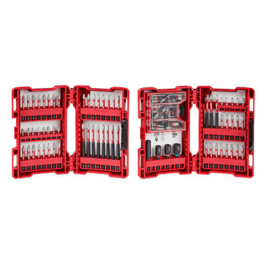 Milwaukee Shockwave 100-Piece Impact Duty Drill and Screw Driver Bit Set for $30