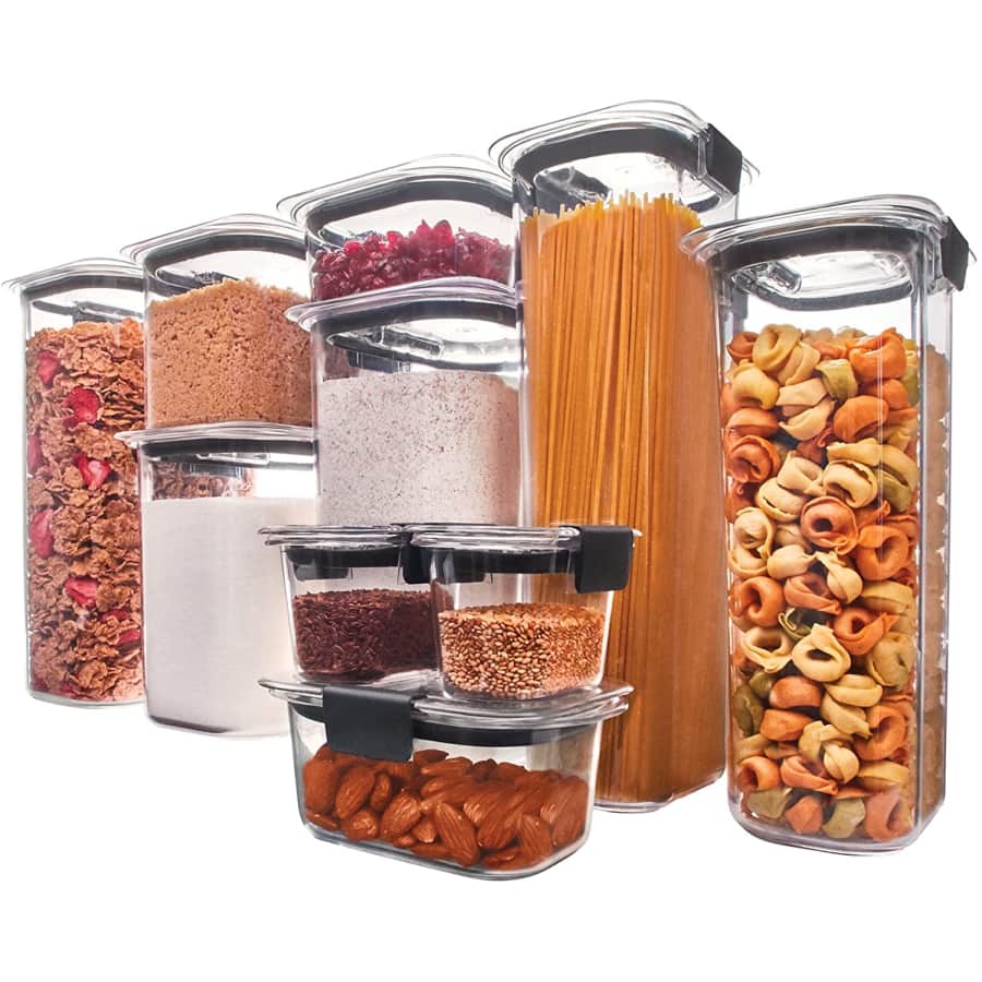 Rubbermaid Brilliance Pantry 10-Piece Set for $45