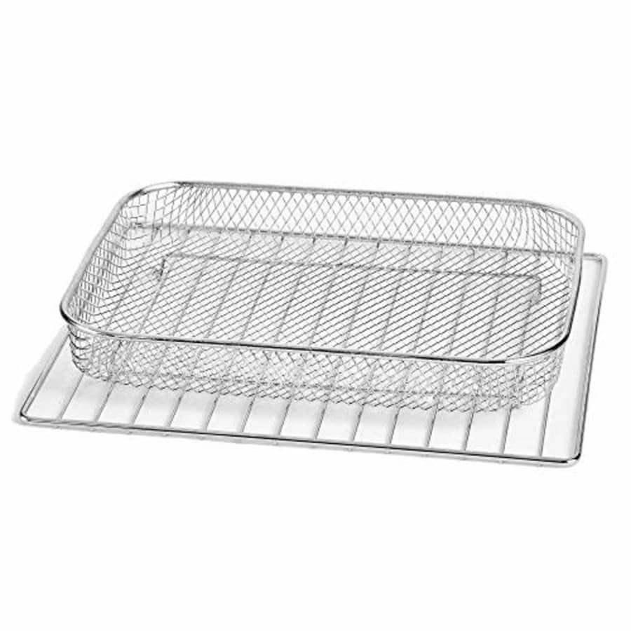 Dash DAFT2350UPAB01 Chef Series Air Fry Oven Basket Accessory, Standard, SS (Renewed) for $24
