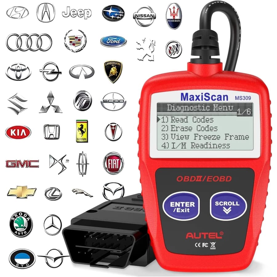 Autel OBD2 Scanner MS309 Universal Car Engine Fault Code Reader for $20 w/ Prime Autel OBD2 Scanner MS309 Universal Car Engine Fault Code Reader for $20 w/ Prime