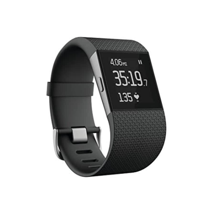 Fitbit Surge Fitness Superwatch, Black, Large (US Version) for $180