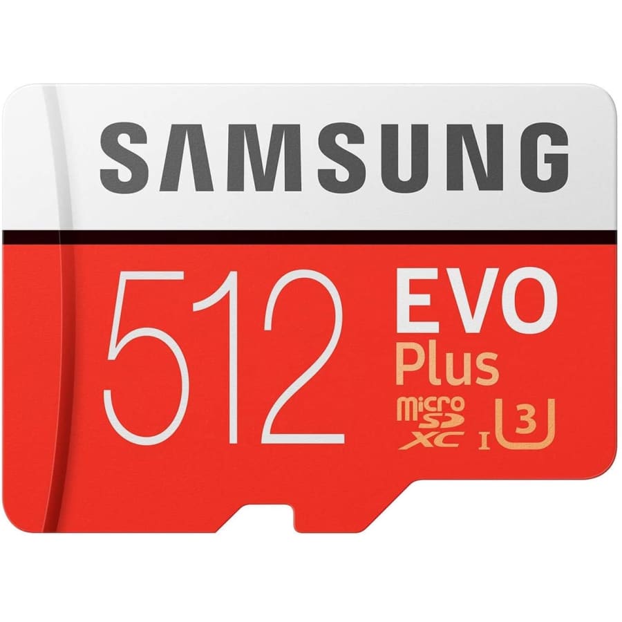 Samsung EVO Plus 512GB microSD Card w/ Adapter for $47