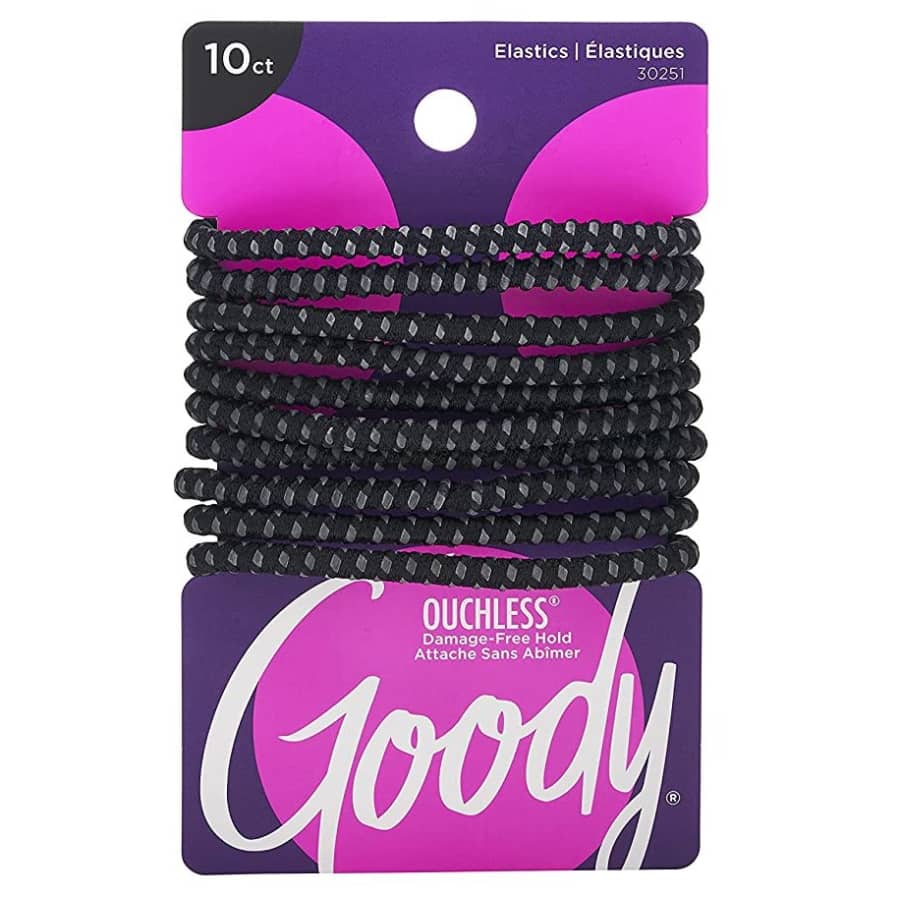 Goody SlideProof 4mm Elastic Hair Tie 10-Pack for $5 Goody SlideProof 4mm Elastic Hair Tie 10-Pack for $5