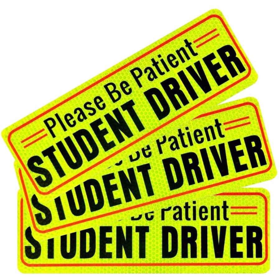 Besby Student Driver Magnet 3-Pack for $6 Besby Student Driver Magnet 3-Pack for $6