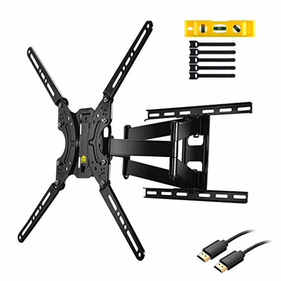 Full-Motion Wall Mount for 37" to 70" TVs for $28 Full-Motion Wall Mount for 37" to 70" TVs for $28