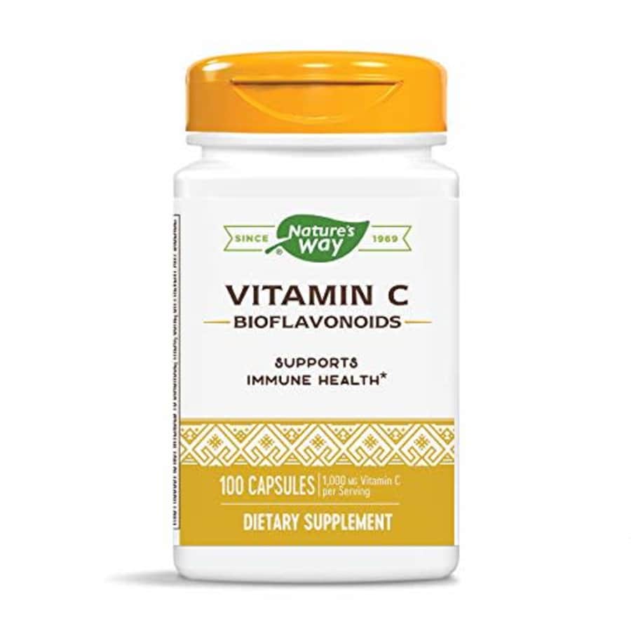 Nature's Way Vitamin C 500 with Bioflavonoids, Capsules, 100-Count for $14 Nature's Way Vitamin C 500 with Bioflavonoids, Capsules, 100-Count for $14