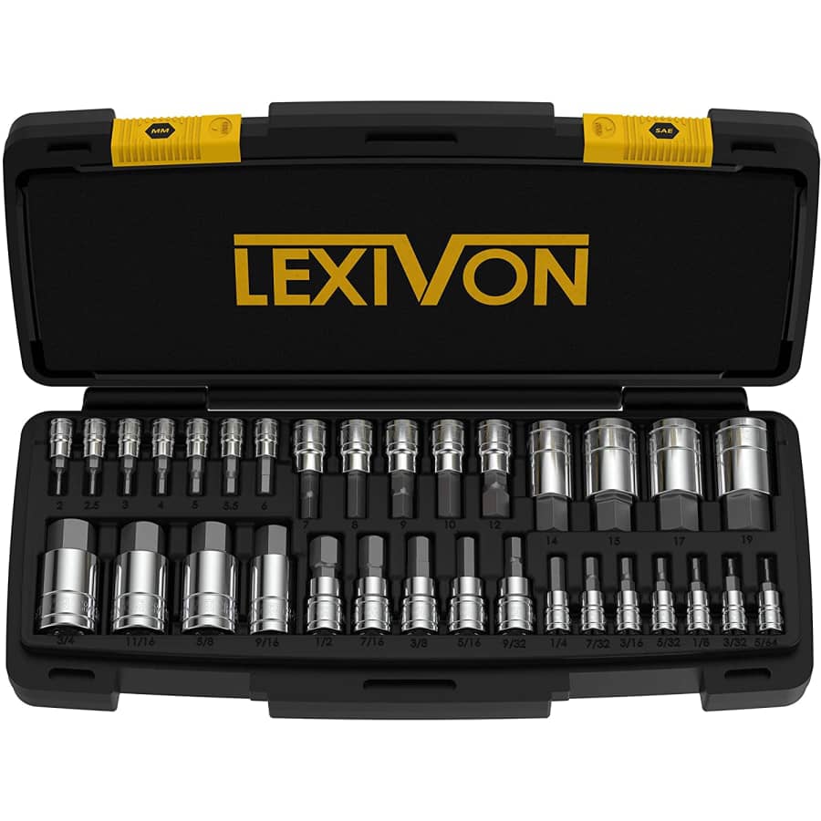 Lexivon 32-Piece Master Hex Bit Socket Set for $39