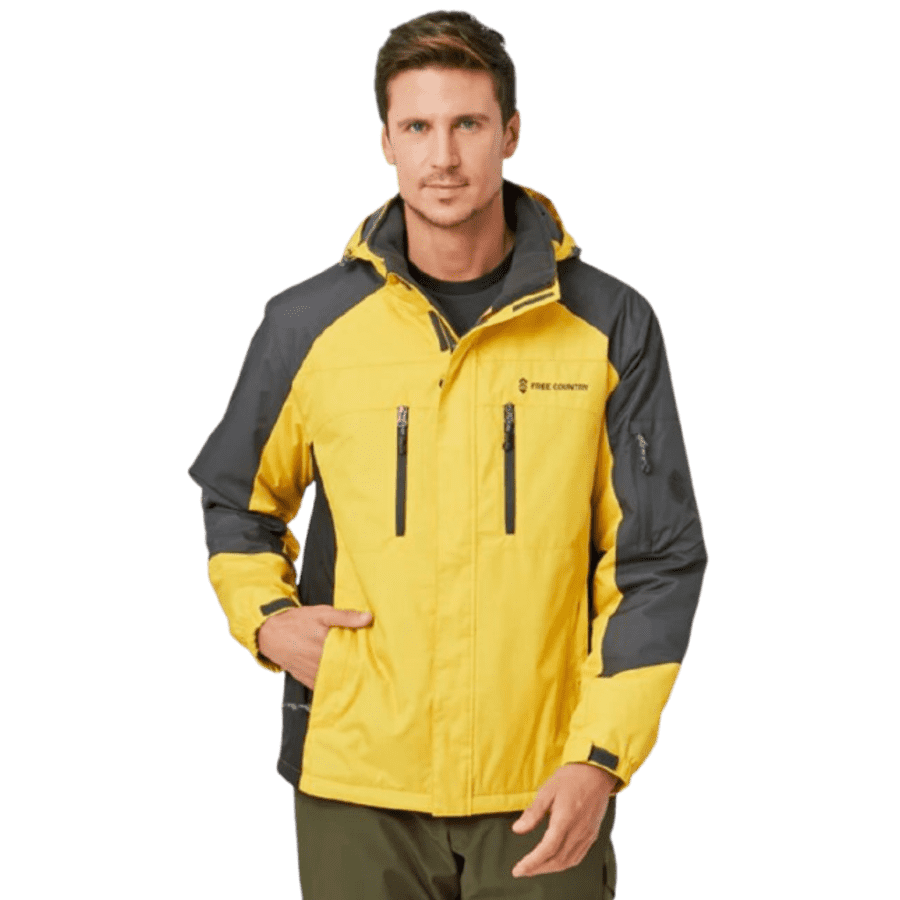 Free Country Men's Crest Rip Stop Jacket (M only) for $38 Free Country Men's Crest Rip Stop Jacket (M only) for $38