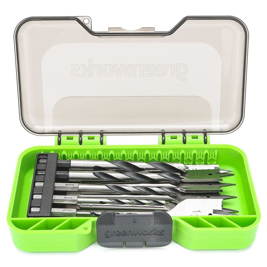 Greenworks 11-Piece Wood Drilling Set for $8