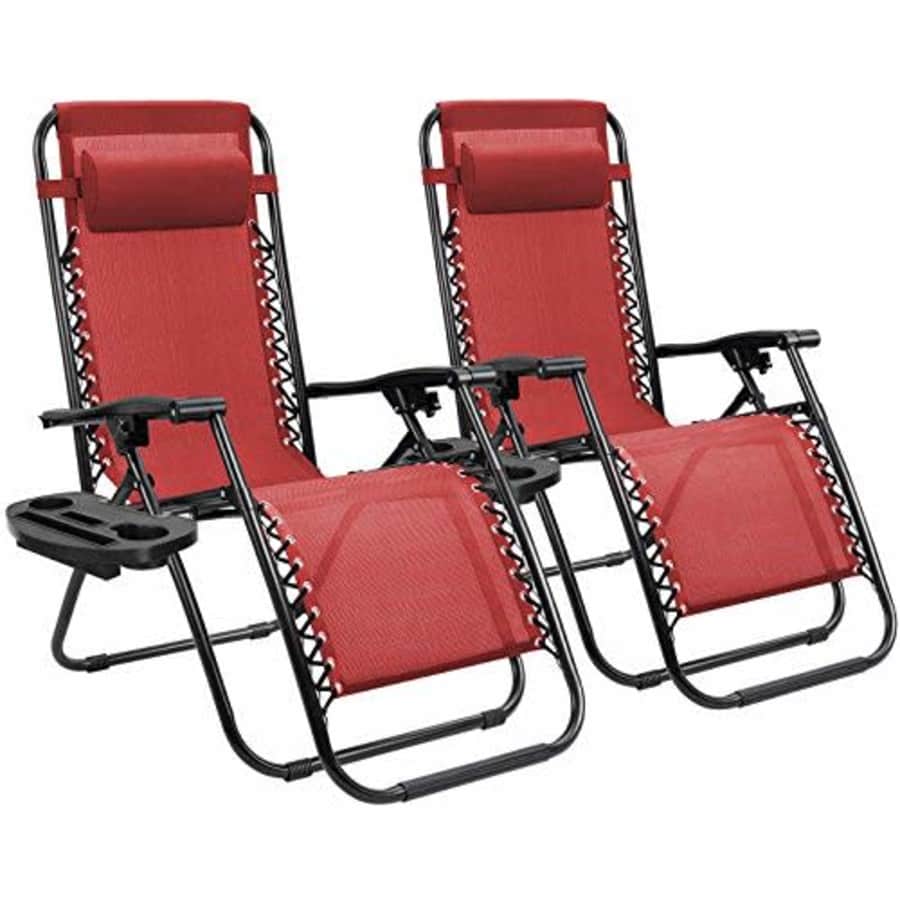 Homall Zero Gravity Chair Patio Folding Lawn Lounge Chairs Outdoor Lounge Gravity Chair Camp for $72