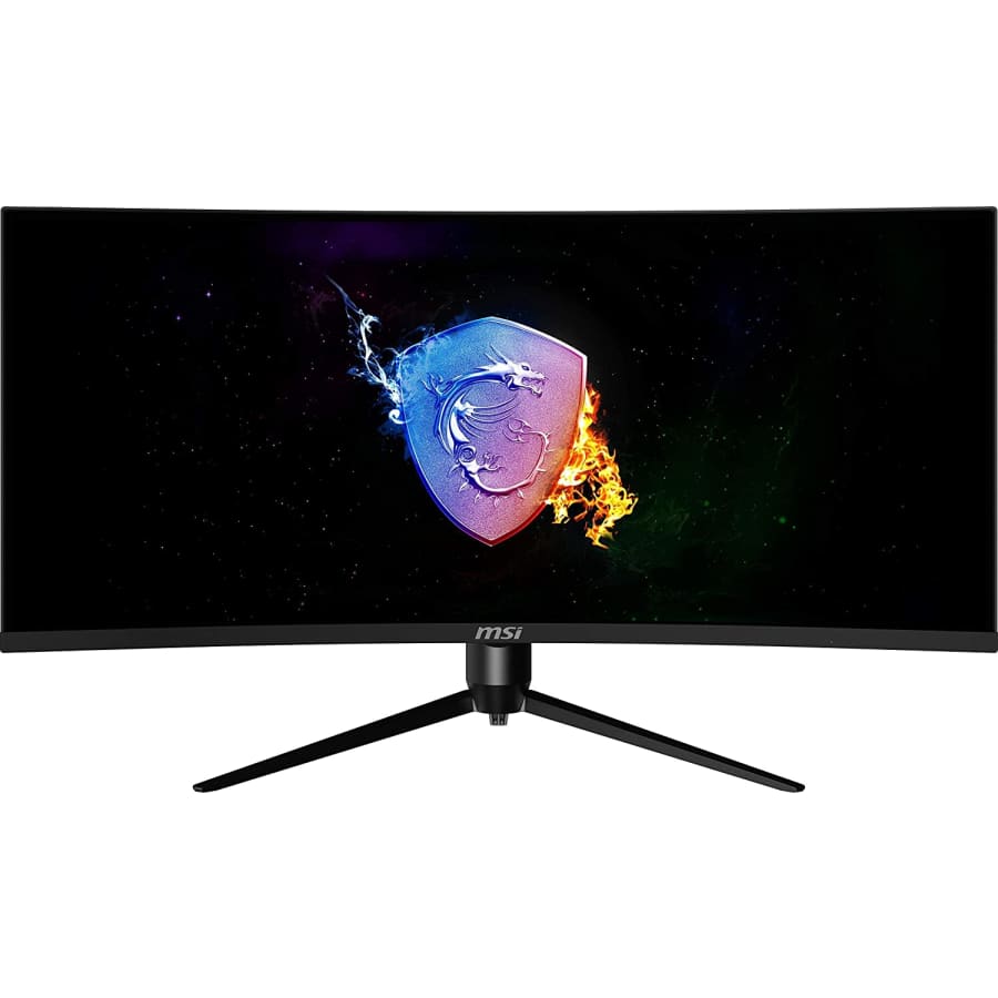 MSI Optix 34" Ultrawide 1440p 100Hz Curved Gaming Monitor for $375