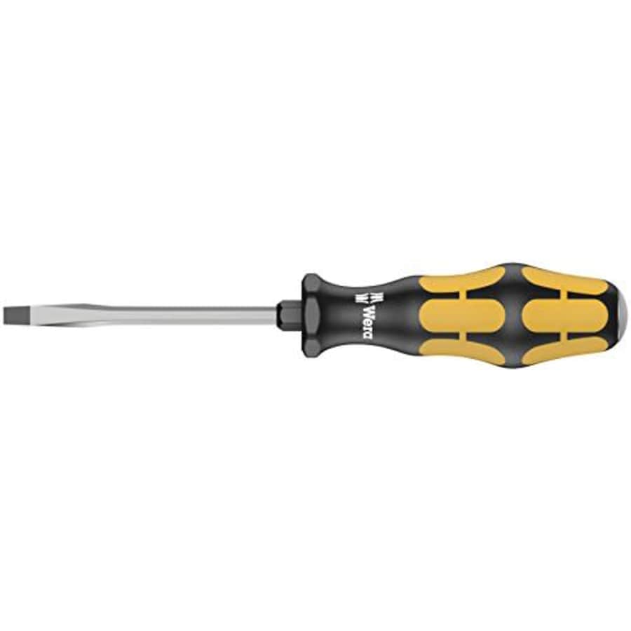 Wera 05018262001 Kraftform Plus 932 A Slotted Screwdriver, 4.5mm Head, 3 1/2" Blade Length for $10 Wera 05018262001 Kraftform Plus 932 A Slotted Screwdriver, 4.5mm Head, 3 1/2" Blade Length for $10