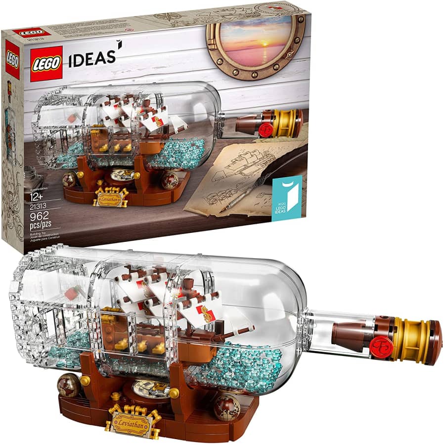 LEGO Ideas Ship in a Bottle for $185