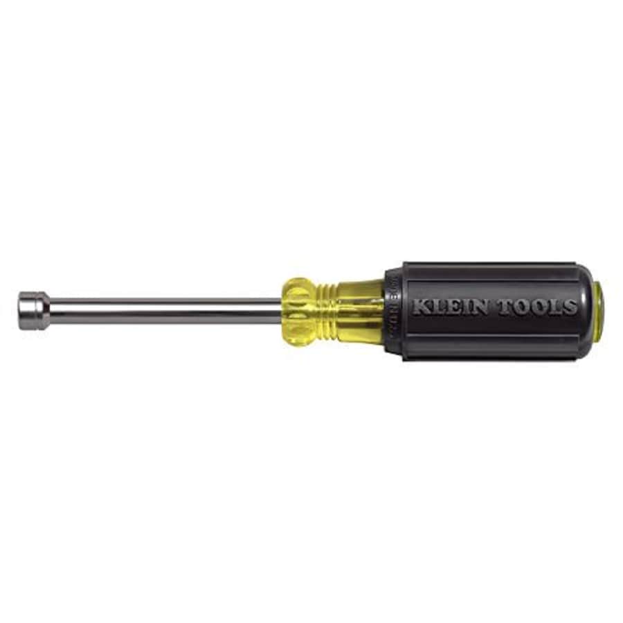 Klein Tools 630-6MM 6 mm Nut Driver with 3-Inch Hollow Shaft and Cushion Grip Handle for $7