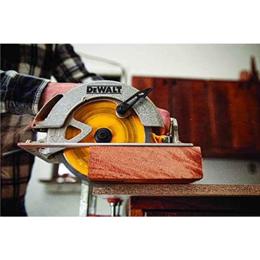 DEWALT DW3176 Construction Series 7-1/4-Inch 36-Tooth Thin Kerf Finishing Saw Blade with 5/8-Inch for $34