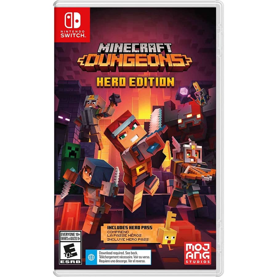 Minecraft Dungeons Hero Edition for Nintendo Switch for $64
