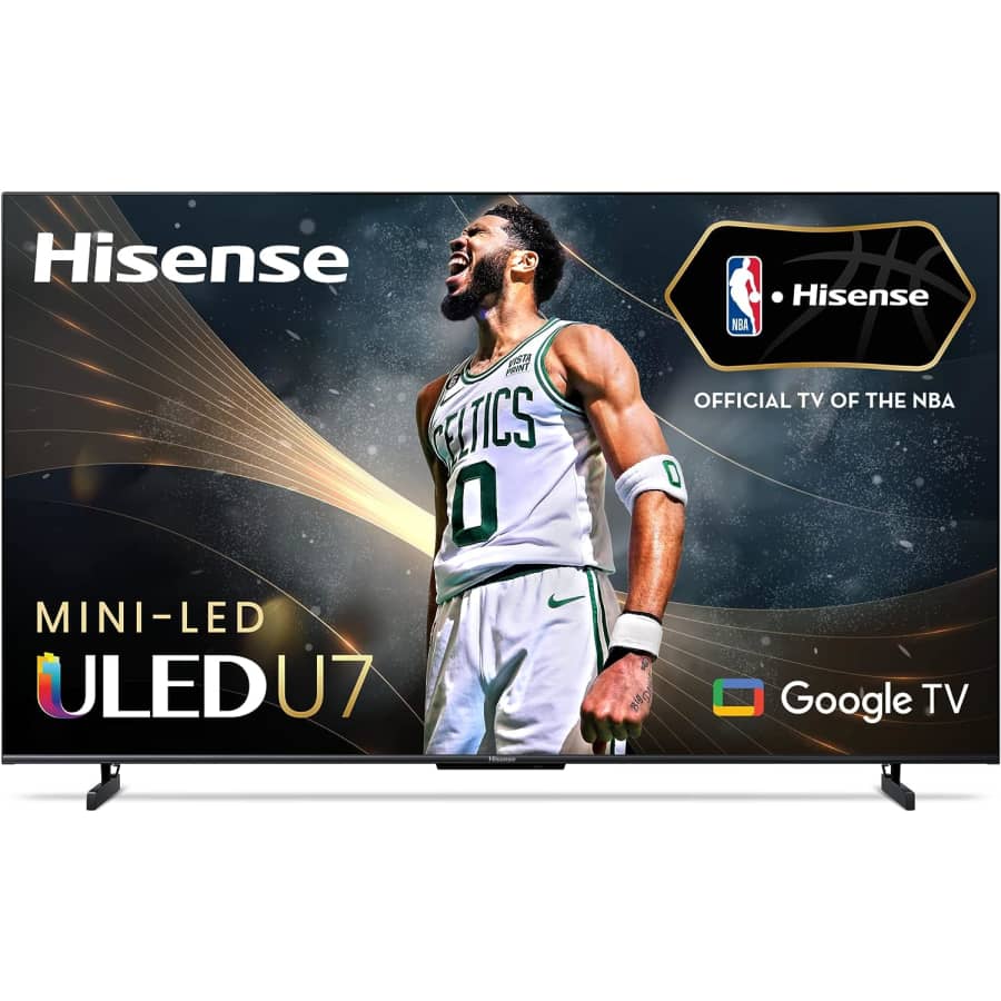 Hisense U7 Series 55" 4K HDR LED UHD Smart TV for $480 Hisense U7 Series 55" 4K HDR LED UHD Smart TV for $480