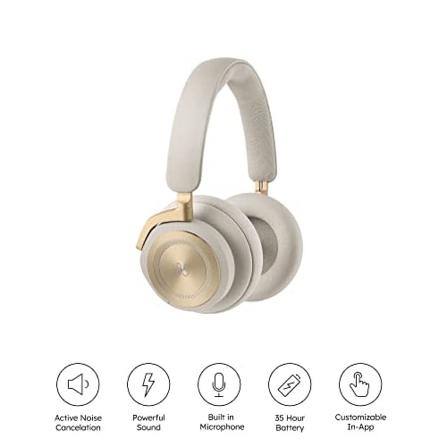 Bang & Olufsen Beoplay HX Comfortable Wireless ANC Over-Ear Headphones - Gold Tone for $599
