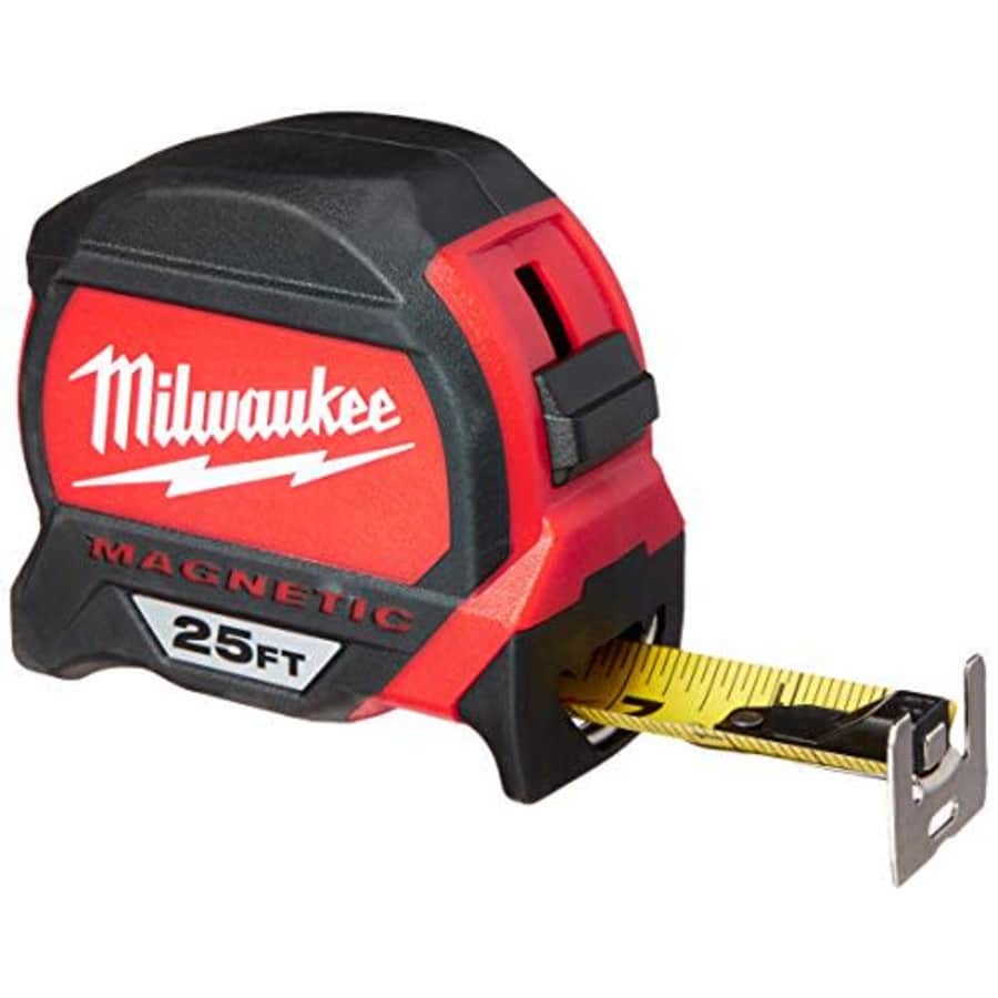 Milwaukee Tool 48-22-7125 Magnetic Tape Measure 25 ft x 1.83 Inch for $36
