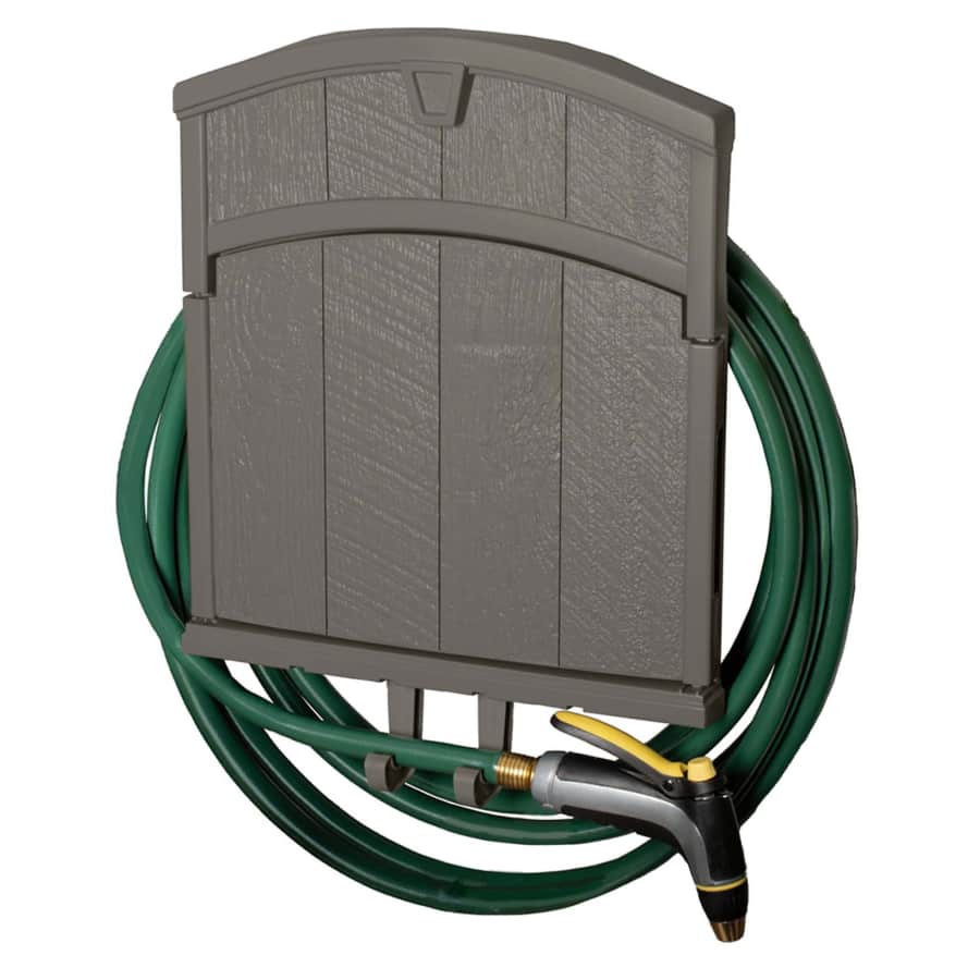 Suncast 150-Foot Garden Hose Hanger with Cabinet for $20 Suncast 150-Foot Garden Hose Hanger with Cabinet for $20