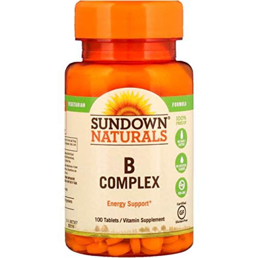 Sundown Naturals B-Complex Energy Support, 100 Tablets each (1 Pack) for $20