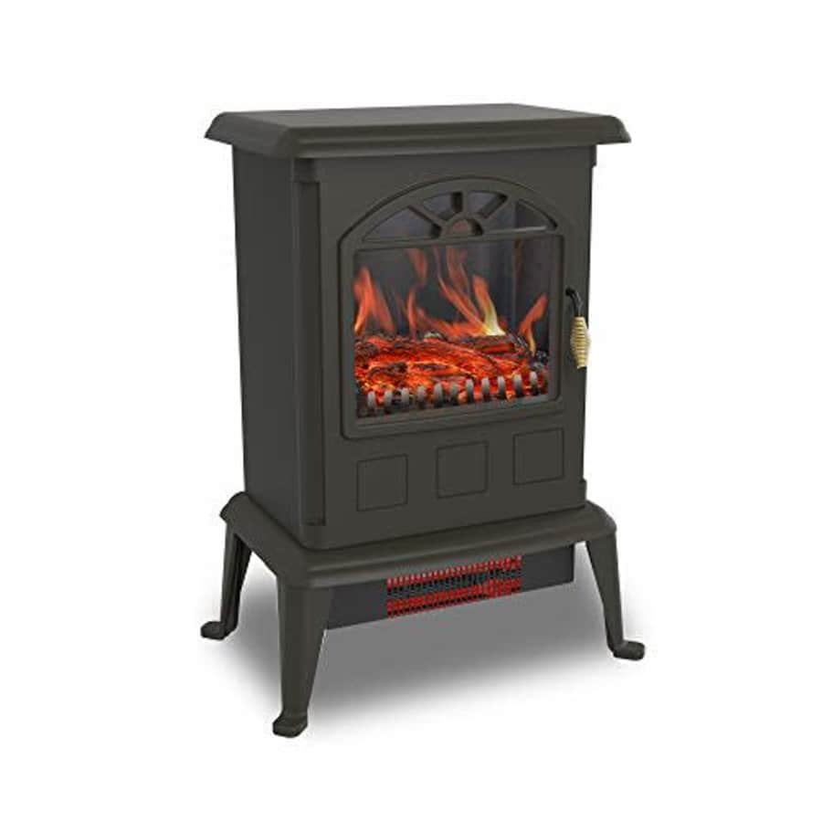 LifeSmart 1100 Watt Portable Electric Infrared Quartz Stove Heater for Indoor Use with 3 Heating for $90 LifeSmart 1100 Watt Portable Electric Infrared Quartz Stove Heater for Indoor Use with 3 Heating for $90
