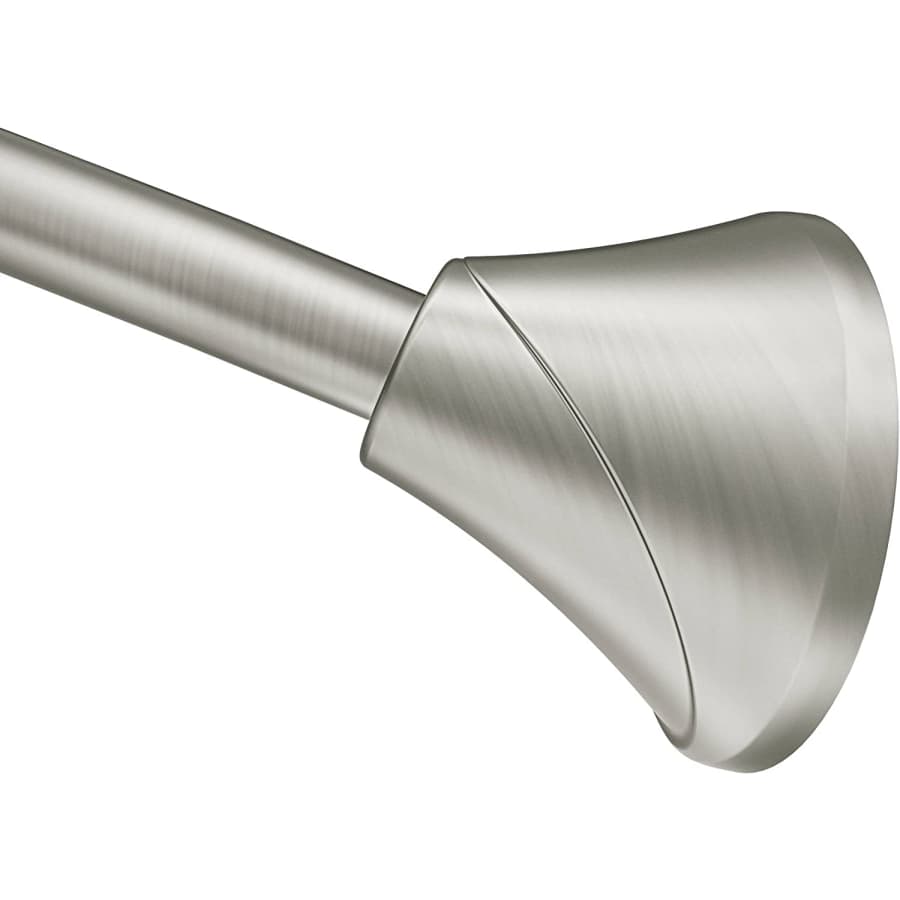Moen 5-Foot Adjustable Tension Single Curved Shower Curtain Rod for $52
