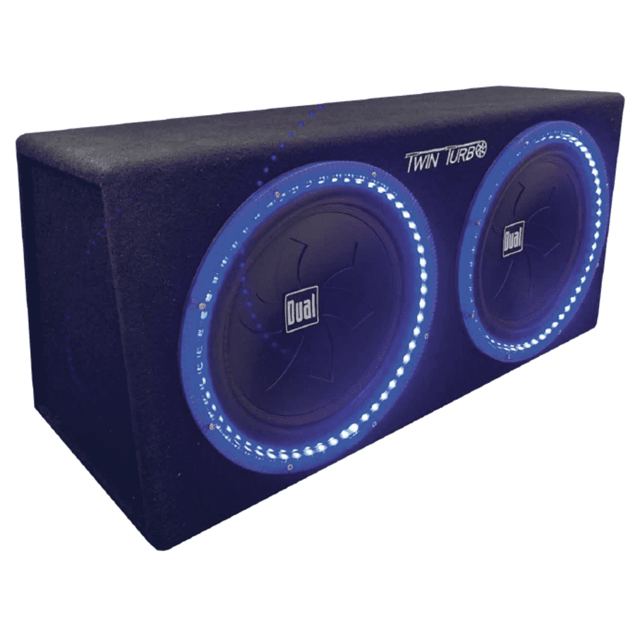 Dual Electronics 12" IllumiNite High Performance Studio Enclosed Subwoofer for $100 Dual Electronics 12" IllumiNite High Performance Studio Enclosed Subwoofer for $100