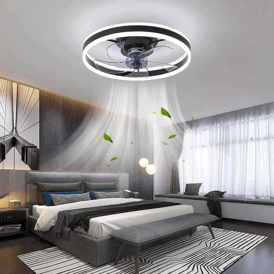 Orison 19.7" Low-Profile Bladeless Ceiling Fan with LED Light for $55 Orison 19.7" Low-Profile Bladeless Ceiling Fan with LED Light for $55