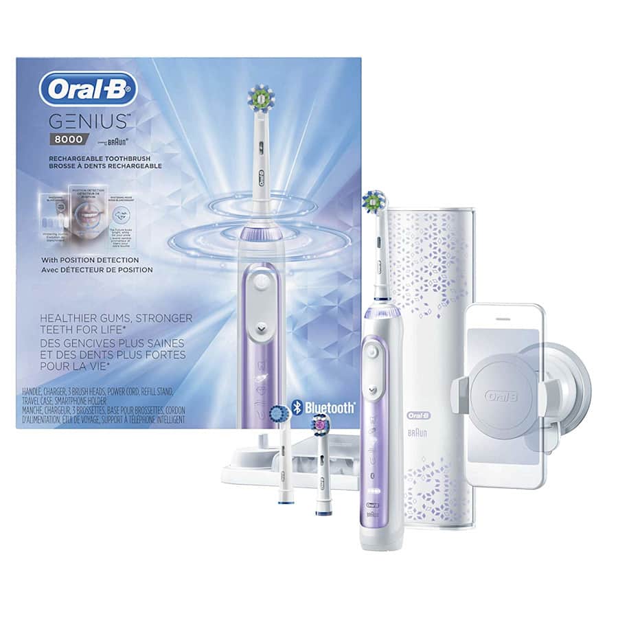 Oral-B Genius Pro 8000 Rechargeable Electric Toothbrush for $100 Oral-B Genius Pro 8000 Rechargeable Electric Toothbrush for $100
