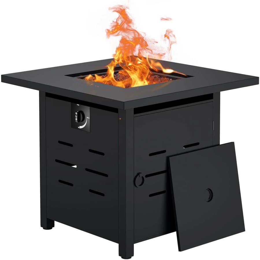 Walsunny 28" Propane Fire Pit Table for $123 Walsunny 28" Propane Fire Pit Table for $123
