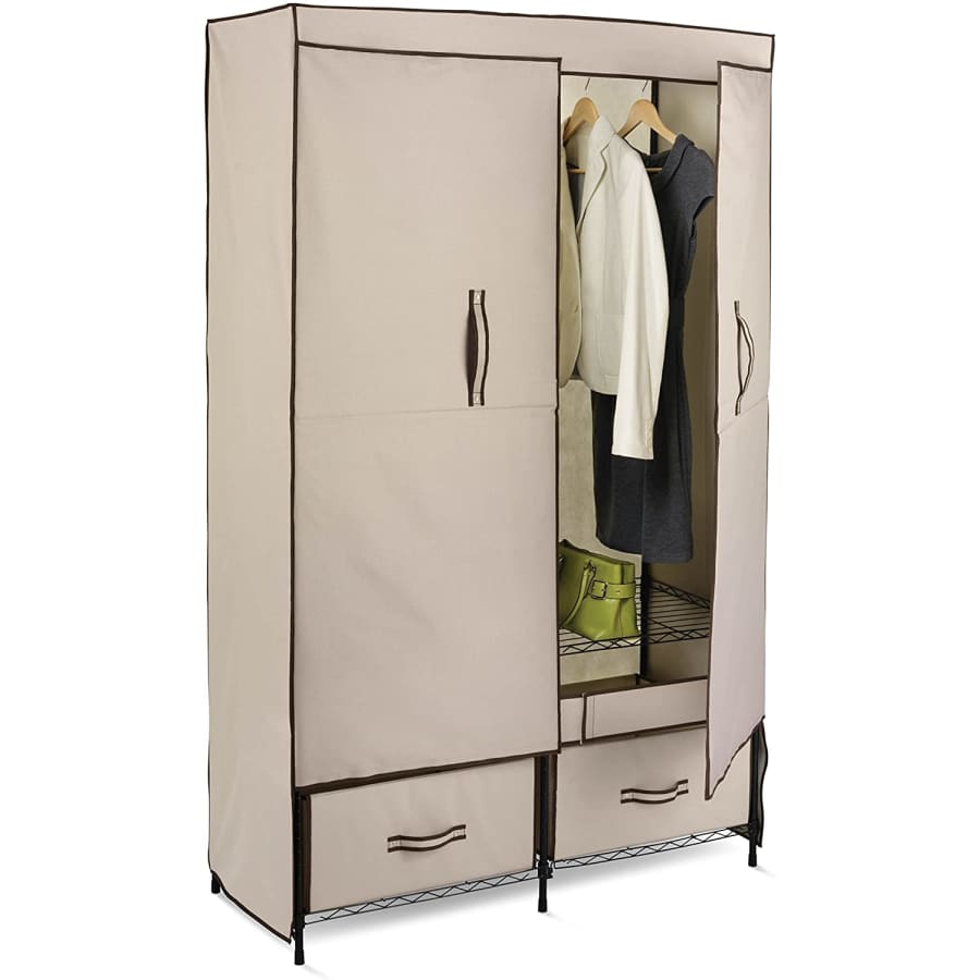 Honey Can Do Portable Wardrobe Storage Closet for $83 Honey Can Do Portable Wardrobe Storage Closet for $83