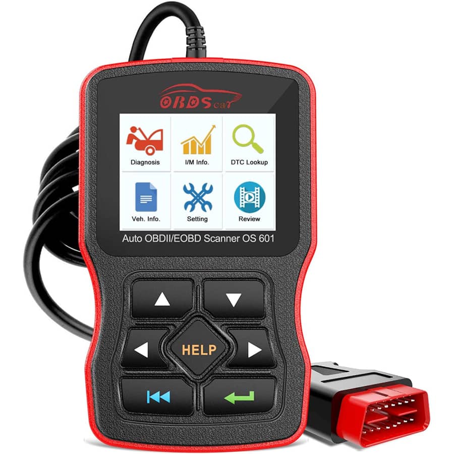 OBDScar OS601 OBD2 Scanner Universal Automotive Engine Fault Code Reader for $35