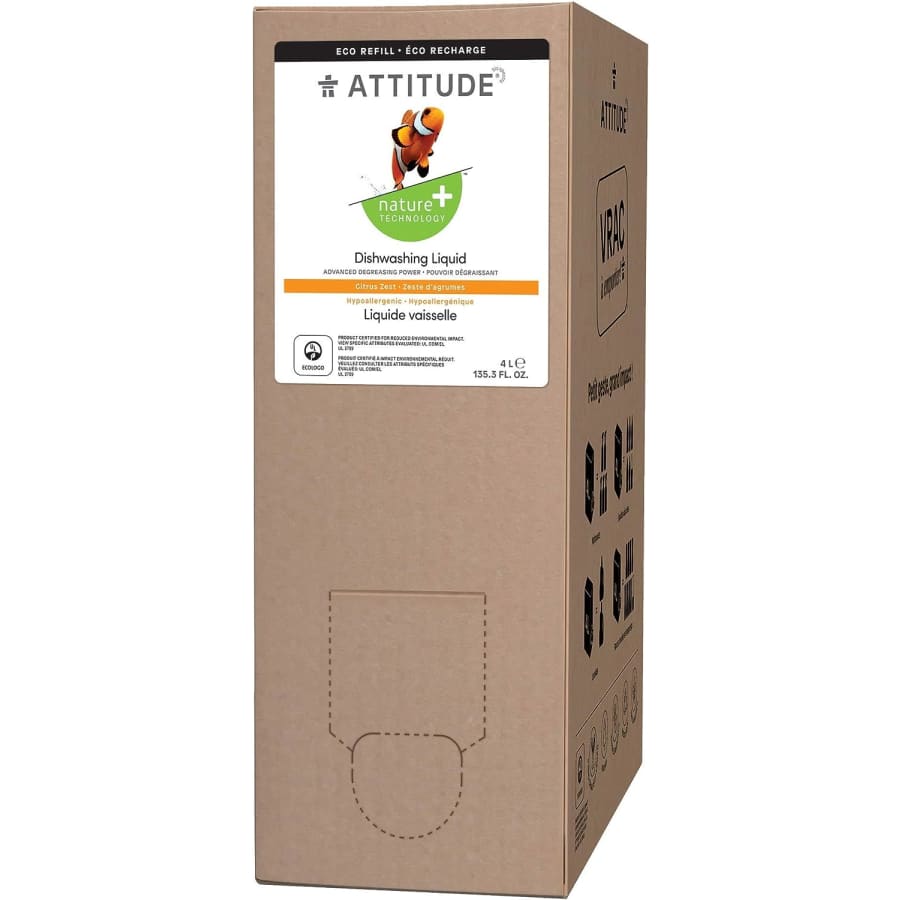 Attitude Plant- and Mineral-Based 135.26-oz. Dish Detergent for $31