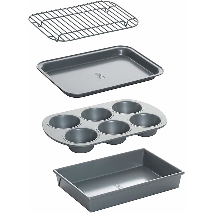 Chicago Metallic Non-Stick Toaster Oven Set for $10