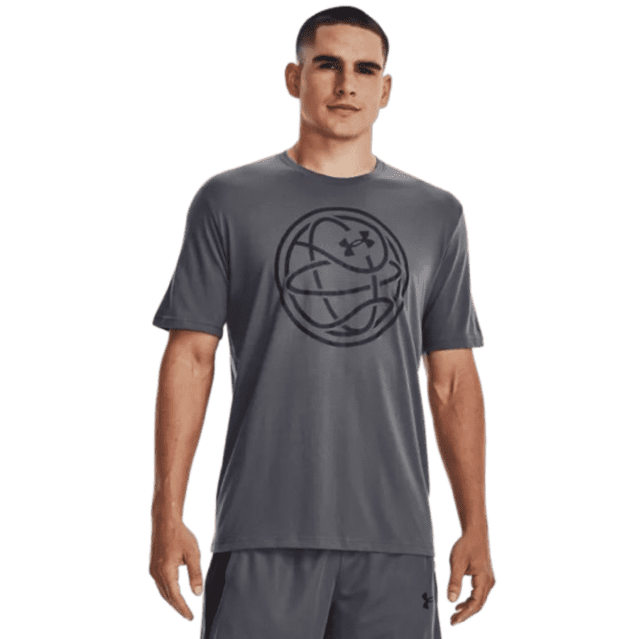 Under Armour Men's UA Hoops Logo T-Shirt for $19 Under Armour Men's UA Hoops Logo T-Shirt for $19
