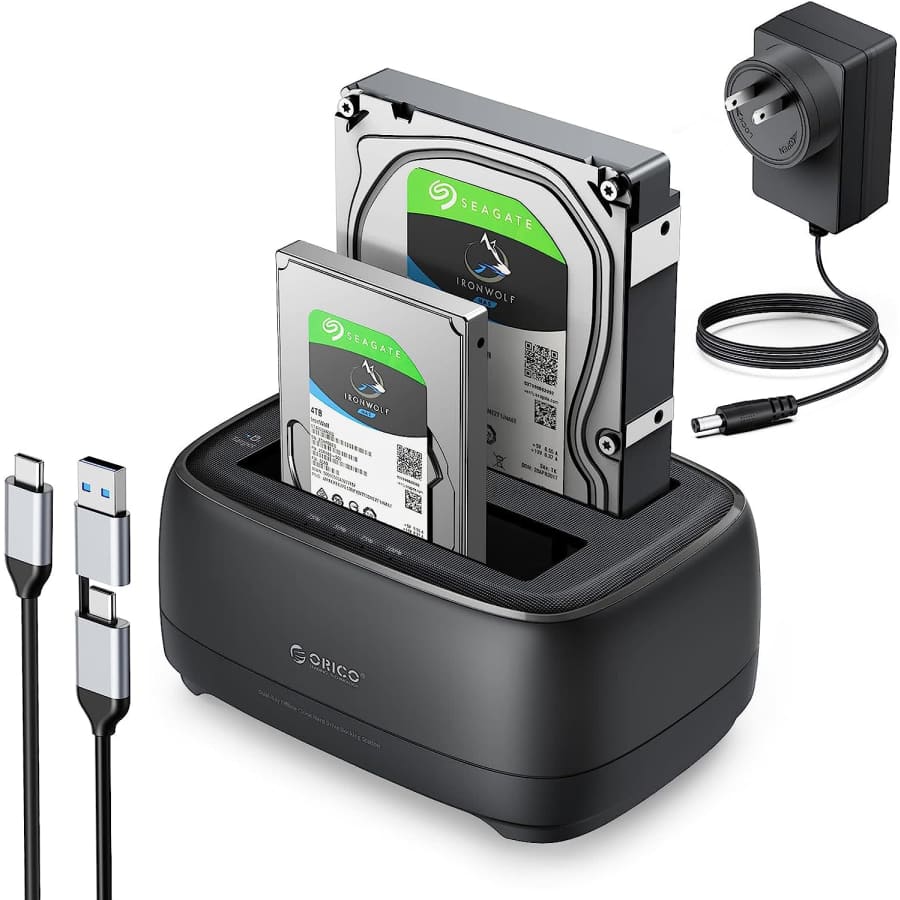 Orico External Hard Drive Dock Duplicator for $37 Orico External Hard Drive Dock Duplicator for $37