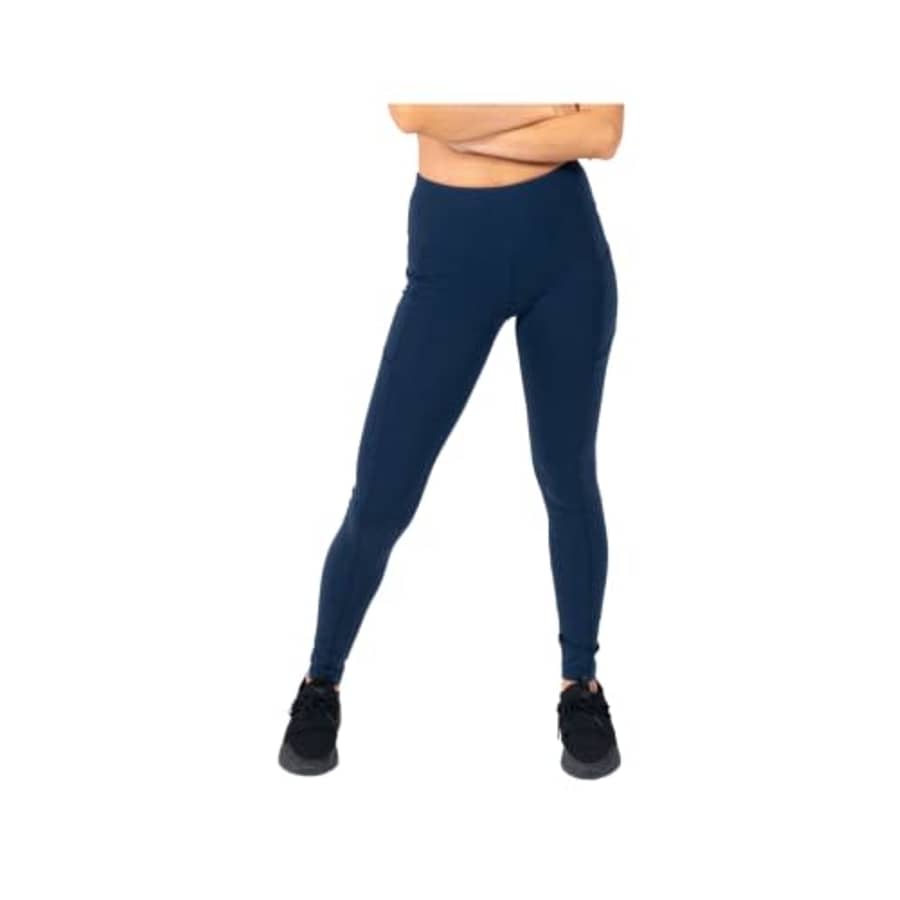 Spalding Women's Activewear Leggings, Navy Blazer, L for $26