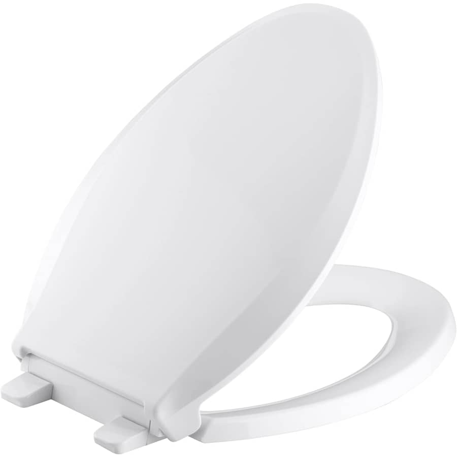 Kohler Cachet Elongated White Toilet Seat for $33