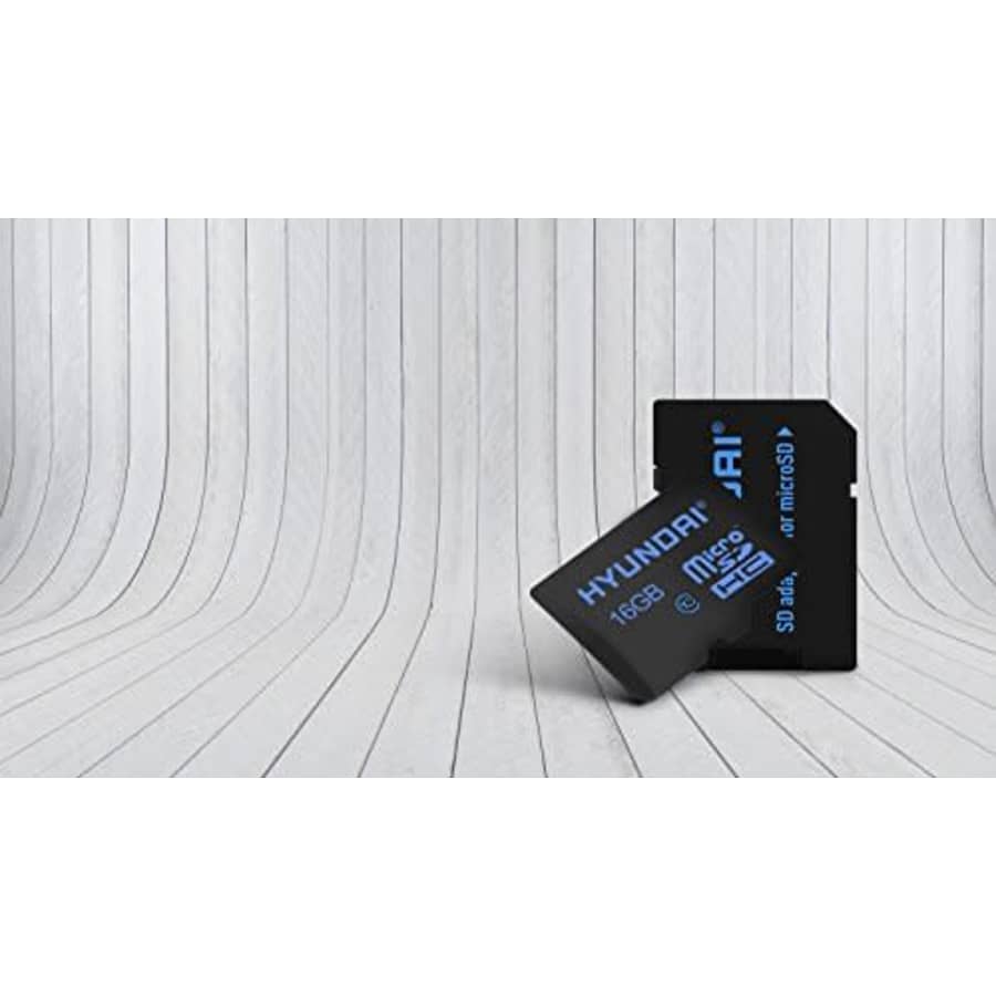 Hyundai 16GB Flash Class 10 Micro SD Memory with Adapter - 25MB/S Read Speed and 12MB/S Write Speed for $20 Hyundai 16GB Flash Class 10 Micro SD Memory with Adapter - 25MB/S Read Speed and 12MB/S Write Speed for $20