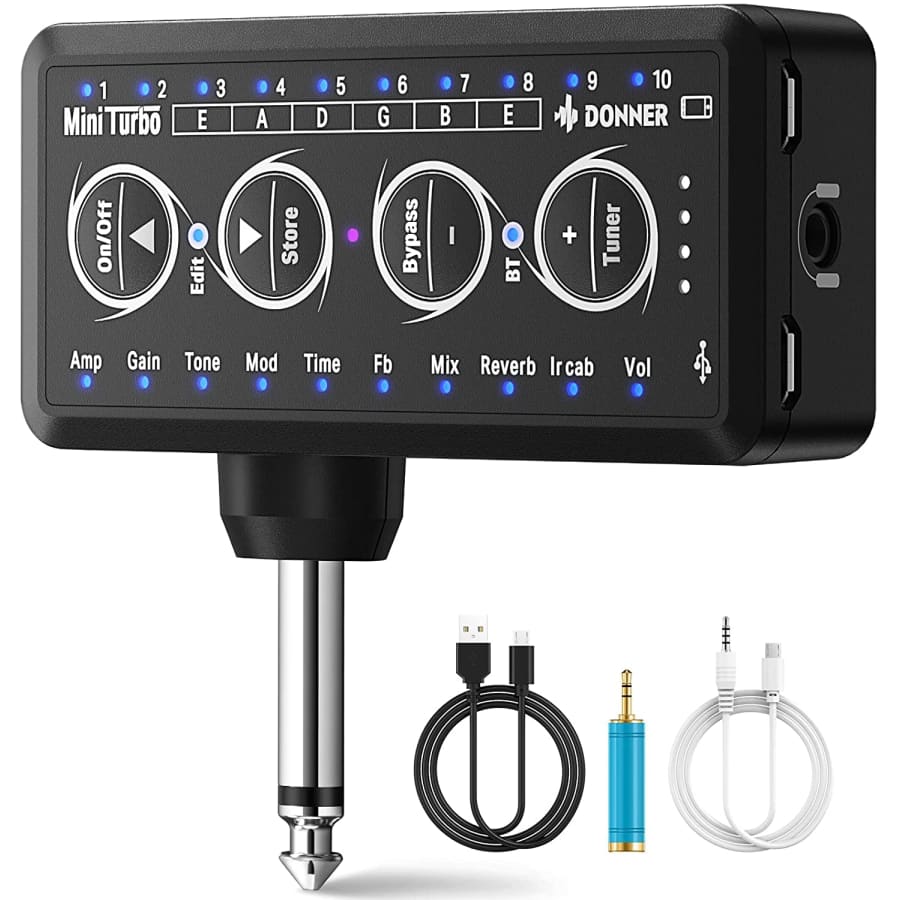 Donner Mini Turbo Guitar Headphone Amp for $46 Donner Mini Turbo Guitar Headphone Amp for $46