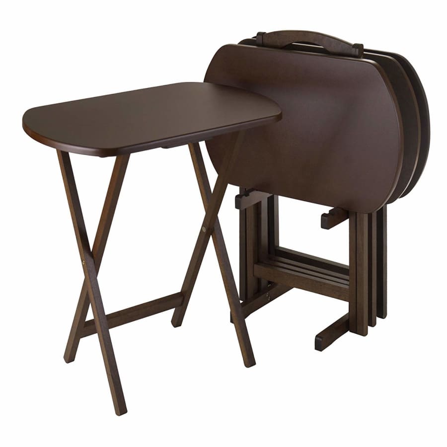 Winsome Corbett 5-Piece Curved Rectangular Snack Tray Set for $84 Winsome Corbett 5-Piece Curved Rectangular Snack Tray Set for $84