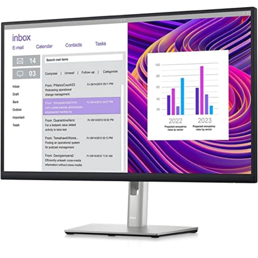 Dell P2723DE 27" QHD WLED LCD Monitor - 16:9 - Black, Silver for $284 Dell P2723DE 27" QHD WLED LCD Monitor - 16:9 - Black, Silver for $284