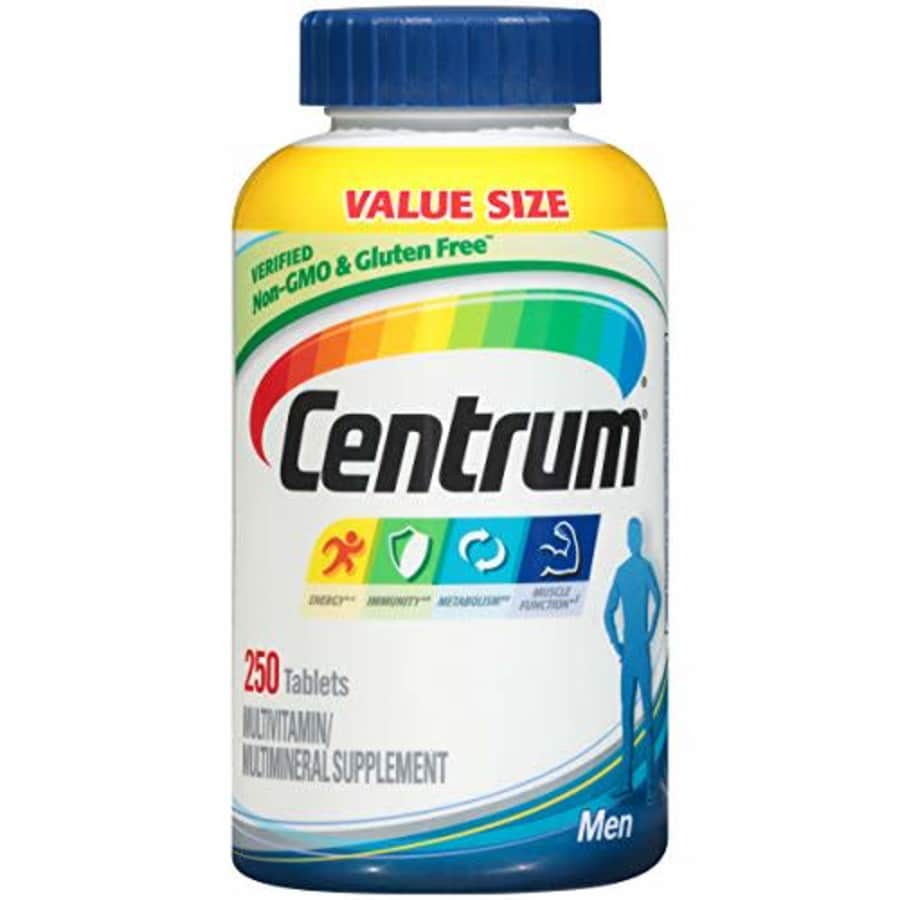 Centrum Multivitamin for Men, Multivitamin/Multimineral Supplement with Vitamin D3, B Vitamins and for $25